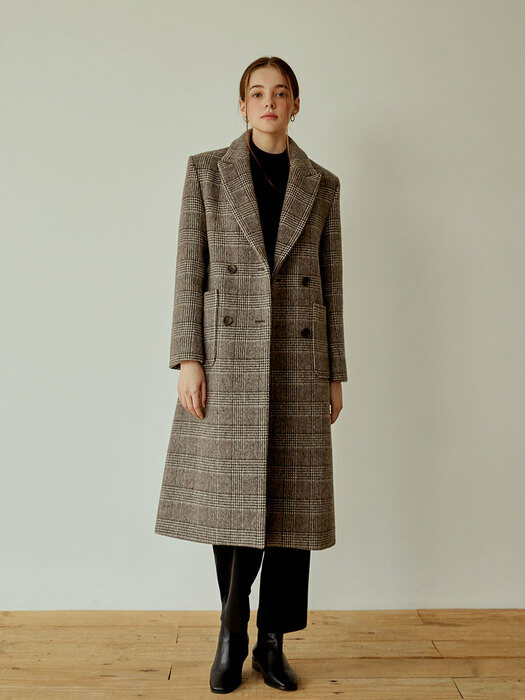 Classic Check Coat[brown]