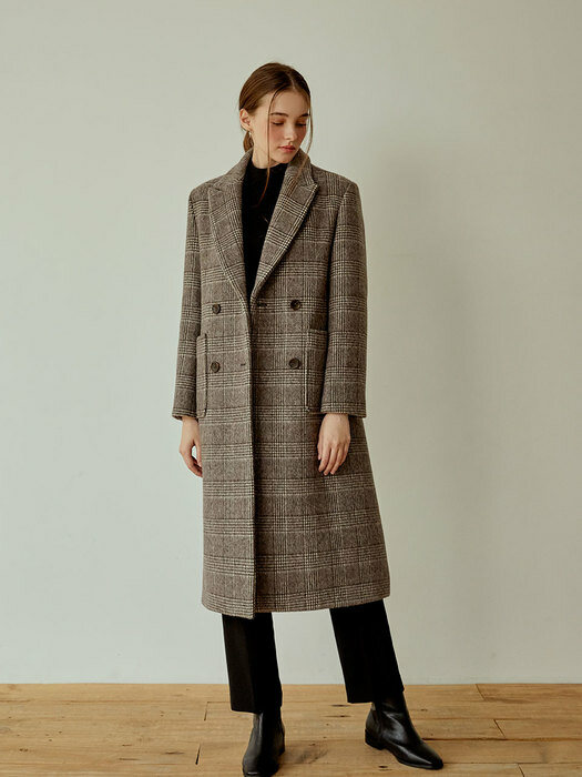 Classic Check Coat[brown]