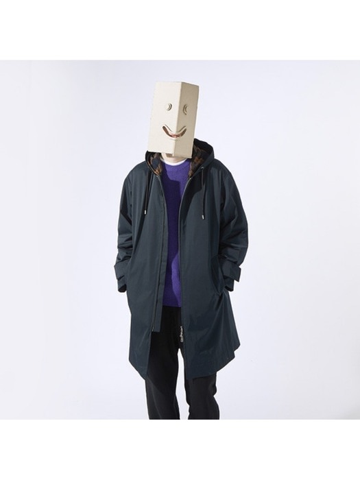 새드스마일 [온라인 단독] hoodie mac coat