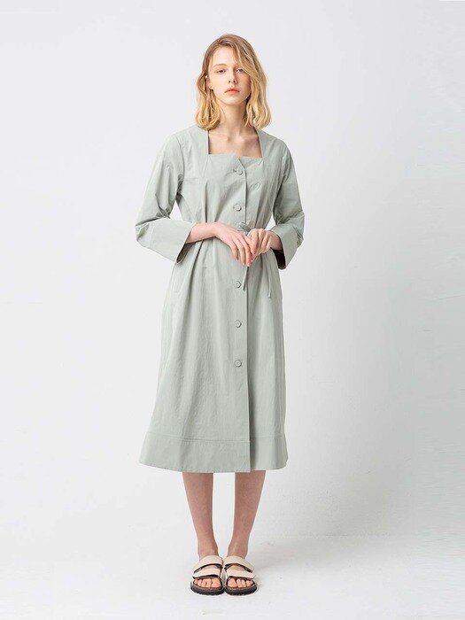 New trench style dress_MINT