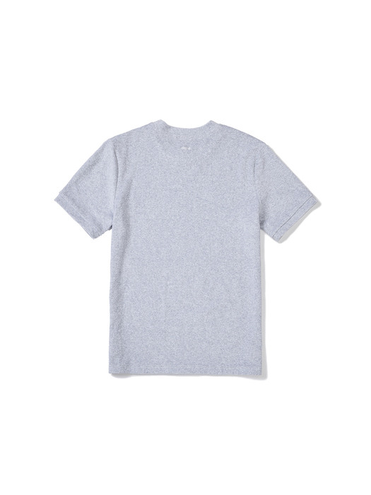 Terry T-shirts Melange Grey