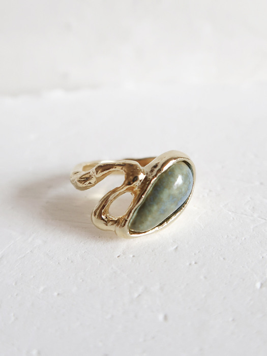 Magnolia ring [vintage blue]
