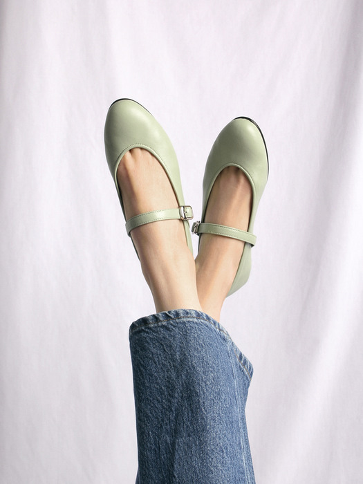 Dolly mary jane flate shoes_CB0037_mint