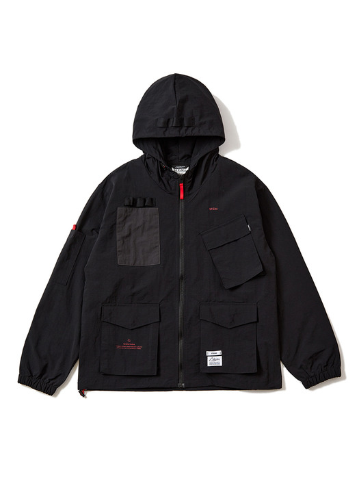 21SS TECH WINDBREAKER JACKET BLACK