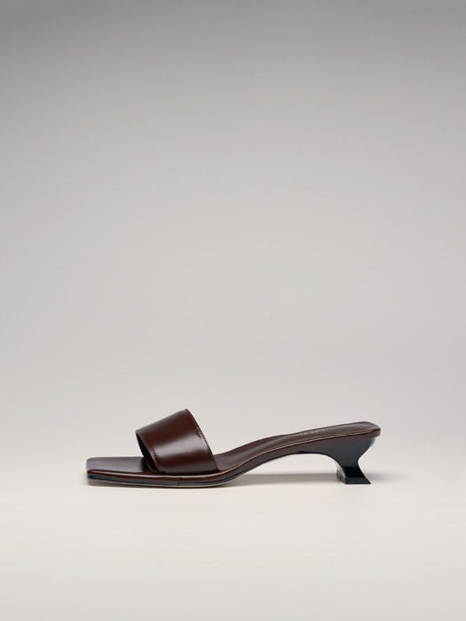 CECILY MULES IN DARK BROWN