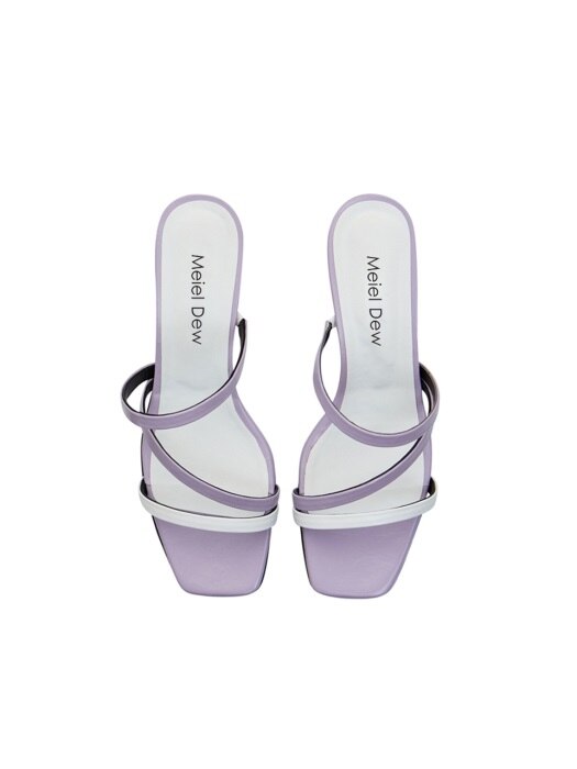 Strappy mule-MD1012 Violet