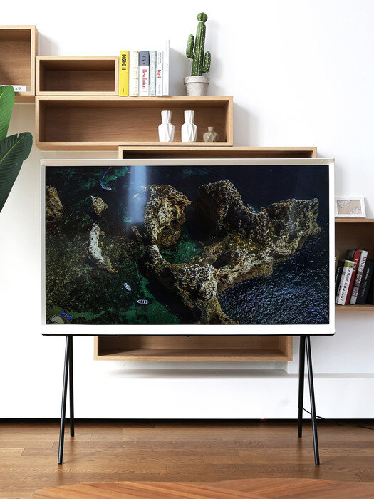 QLED TV 더 세리프 125cm(50) KQ50LST01EFXKR 화이트 (설치배송/인증점)