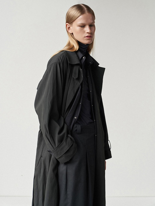 MARTIN TRENCH COAT (DARK GRAY)