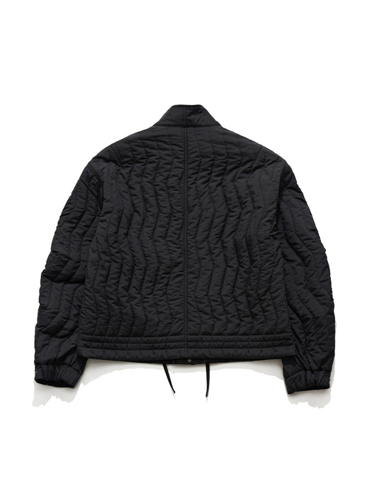 QUILTED BLOUSON / BLACK