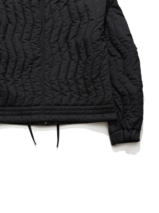 QUILTED BLOUSON / BLACK