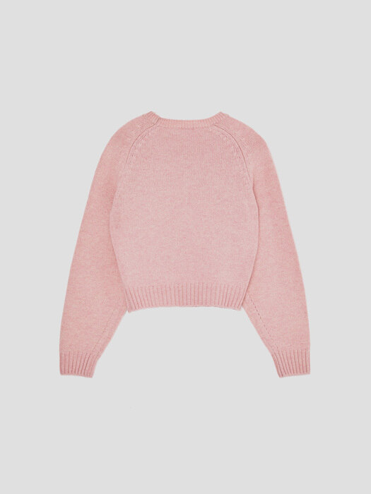 SIGNATURE ROUND-NECK KNIT (PINK)