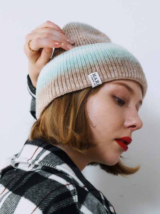 [UNISEX] Palette Tie-Die Knit Beanie (7color)