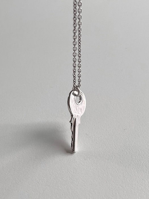 [silver925] key pendant necklace