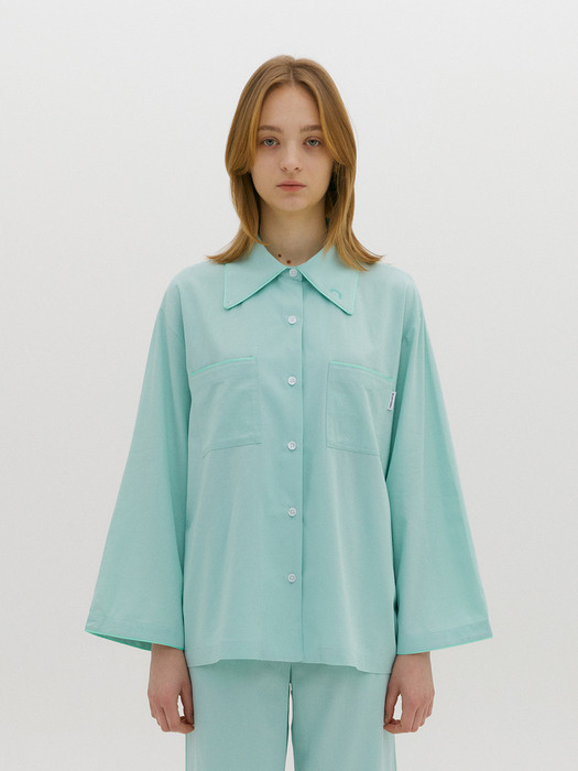 (Women) Essential PJ Shirts Mint