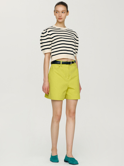 PUPUKEA High-rise shorts (Lime)