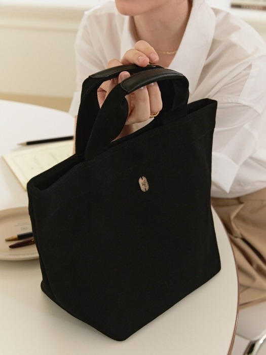 [단독]market bag (L) - black