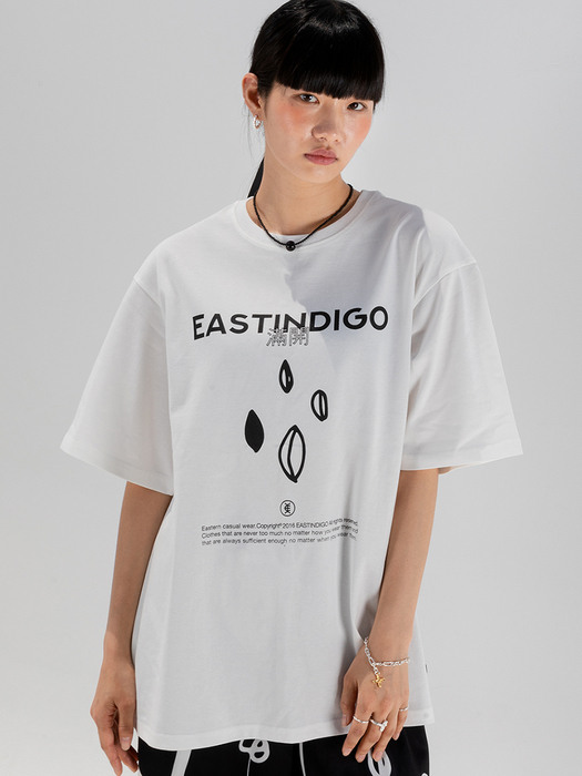 [UNISEX]Our seed T-shirt White
