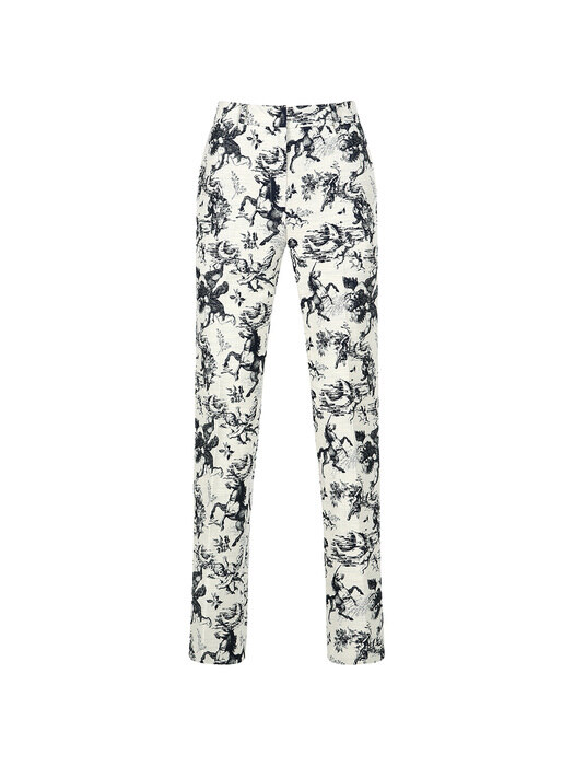 [SS22] PRINTED SLIM PANTS