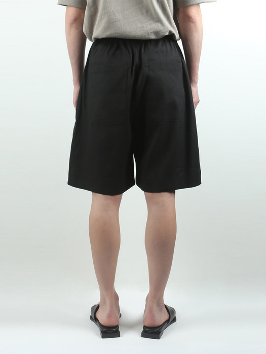 Classic boxer short pants Black