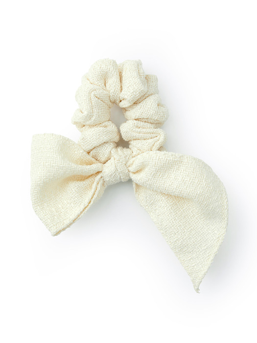Tweed scrunchie - 2colors
