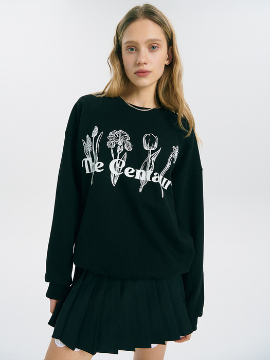 FOUR BEAUTY SWEATSHIRT_BLACK