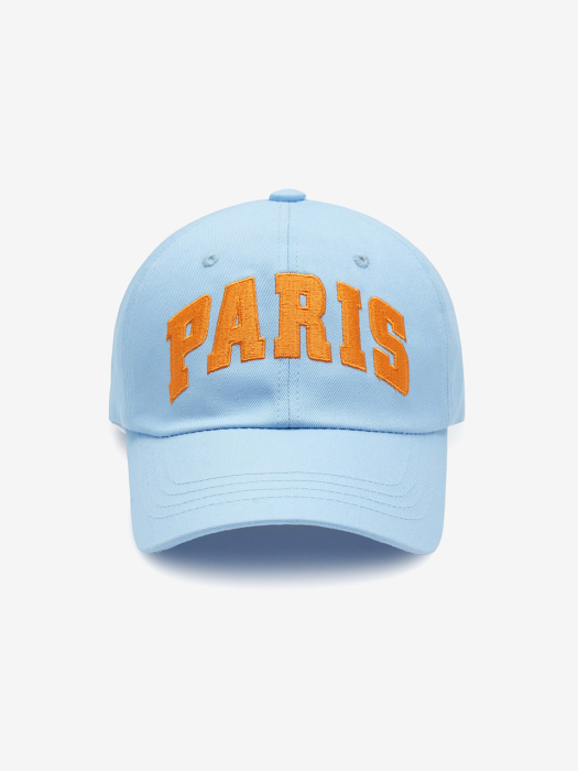 PARIS BIG LOGO BALL CAP - SKY BLUE