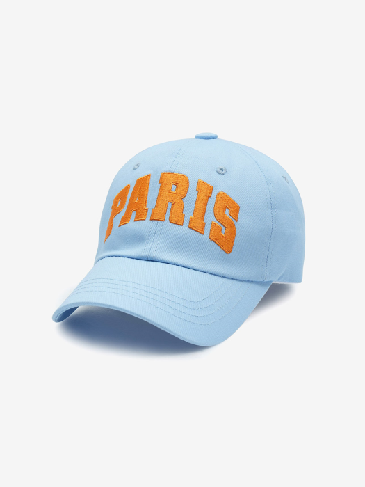 PARIS BIG LOGO BALL CAP - SKY BLUE