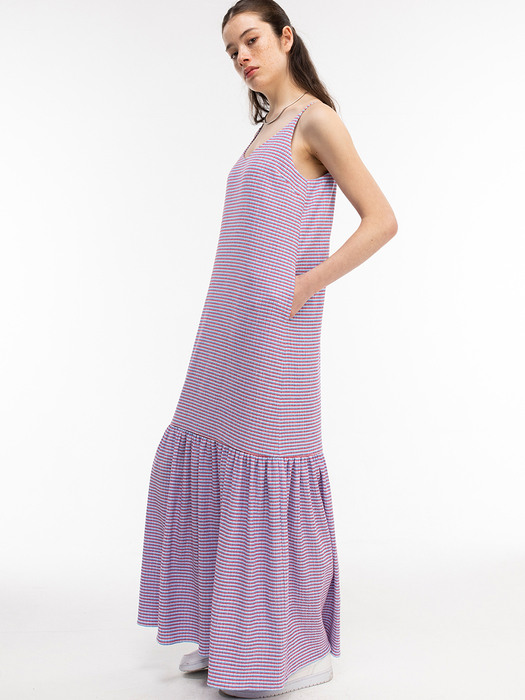 MAXI SLIP DRESS_PINK