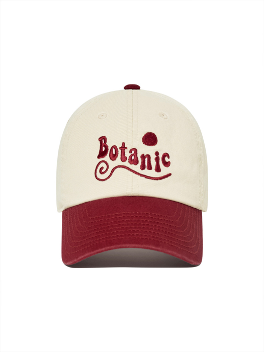 Botanic Cap Ivory Red