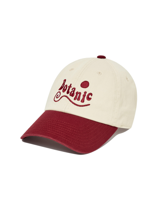 Botanic Cap Ivory Red