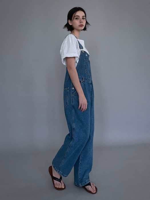 [SALT Label] BOY DENIM OVERALL