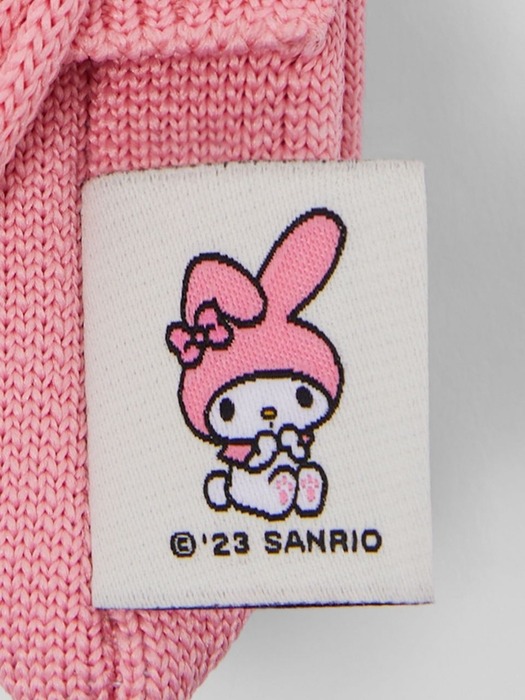Lucky Pleats Knit Nano Bag My Melody Blossom Pink