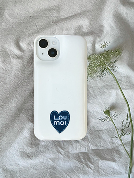 Present series : DENIM LOVE / soft phonecase