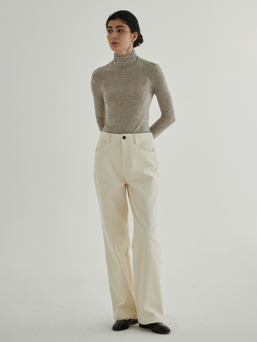 Corduroy Daily Pants (OffWhite)
