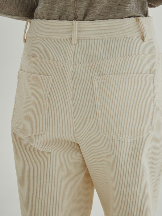 Corduroy Daily Pants (OffWhite)