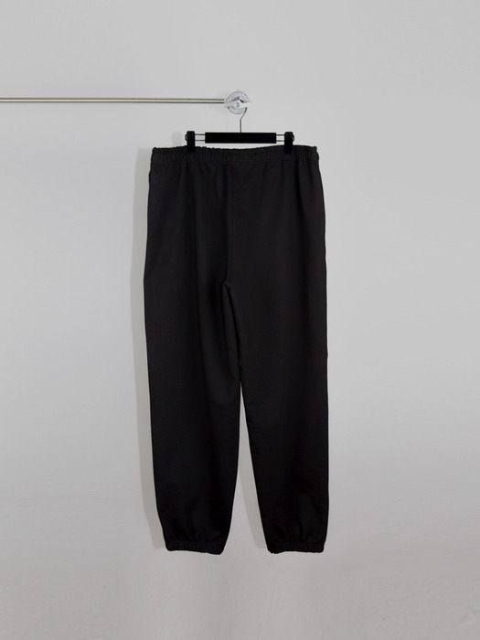 OVERSIZED BLACK JOGGER PANTS