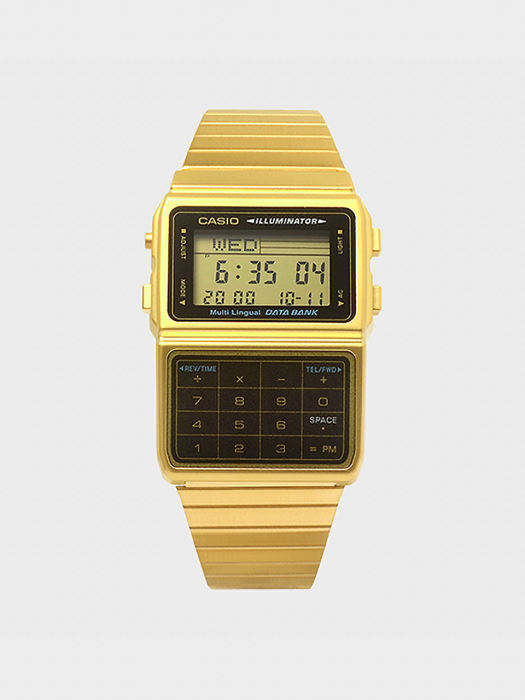 CASIO 카시오 DBC-611G-1 남여공용 빈티지 디지털 메탈 손목시계
