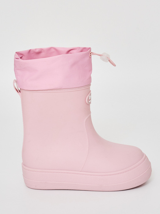 레인부츠 RE-RAIN SHIRRING BOOTS PINK