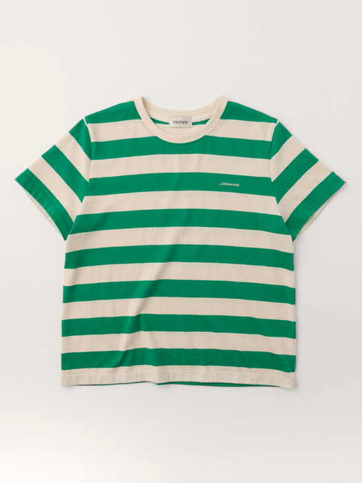 Hope Stripe T-shirt (Green)