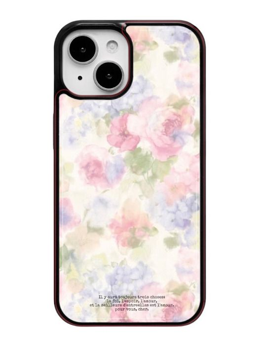 water color flower Epoxy Phone Case 아이폰 갤럭시 에폭시 케이스