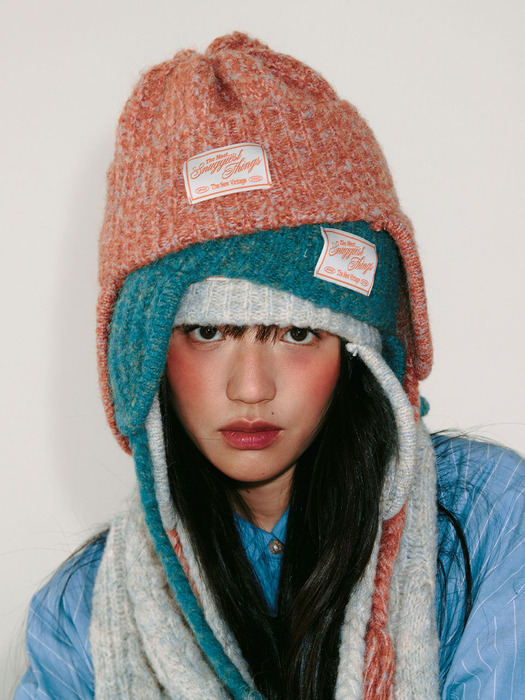 [3차 리오더] Knit Trooper Beanie [Cygnet Grey]