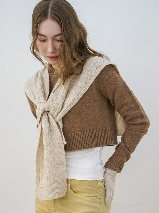 ssorel twist shawl muffler 4colors