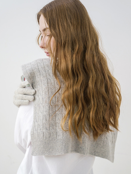 ssorel twist shawl muffler 4colors