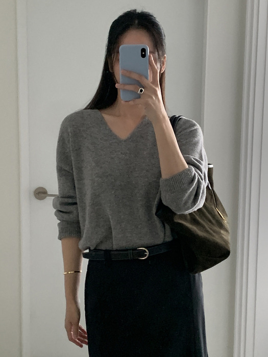 FINEWOOL V KNIT (4colors)