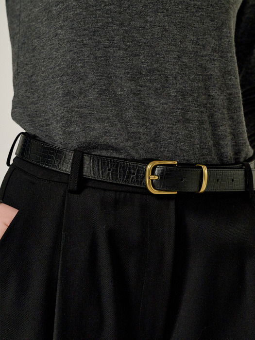 Cow belt (Black)