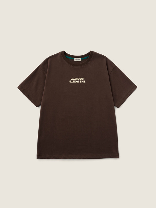 Poets T-Shirt (Brown)