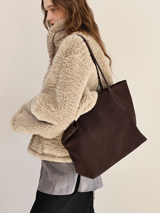 Kevin suede bag (brown)