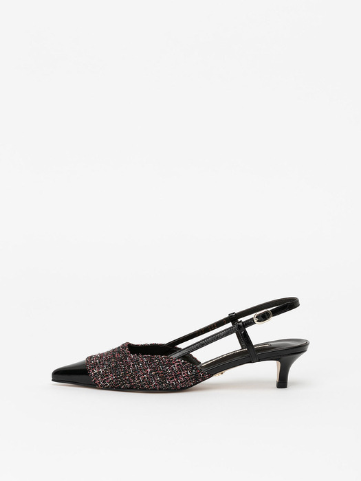 Rocco Slingbacks in CHRISTMAS TWEED