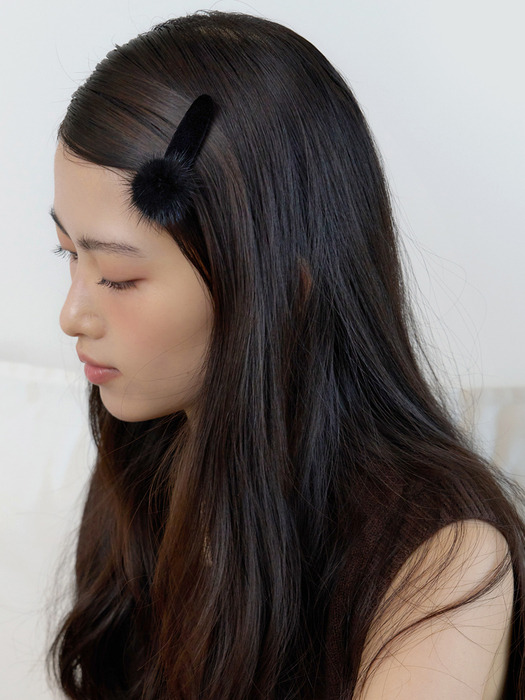 velvet mink hair pin