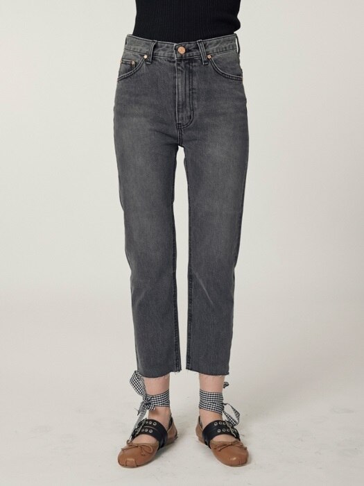 Dark denim pants